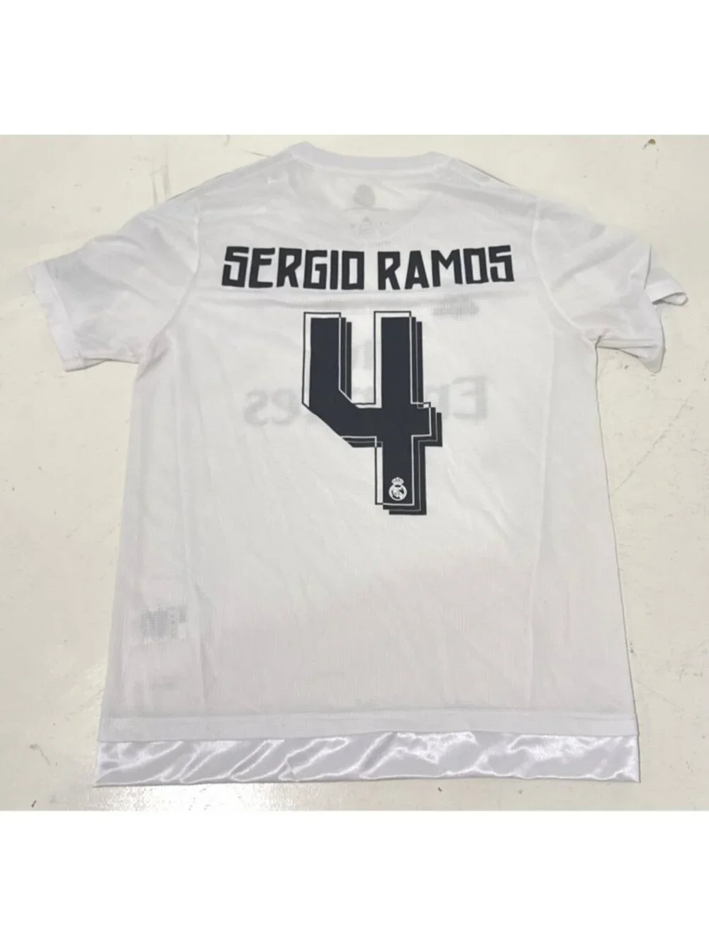 Adidas Fly Emirates Real 2016 Champions League Final Football Sergio Ramos Shirt